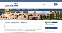 Desktop Screenshot of brightlandsjaipur.com